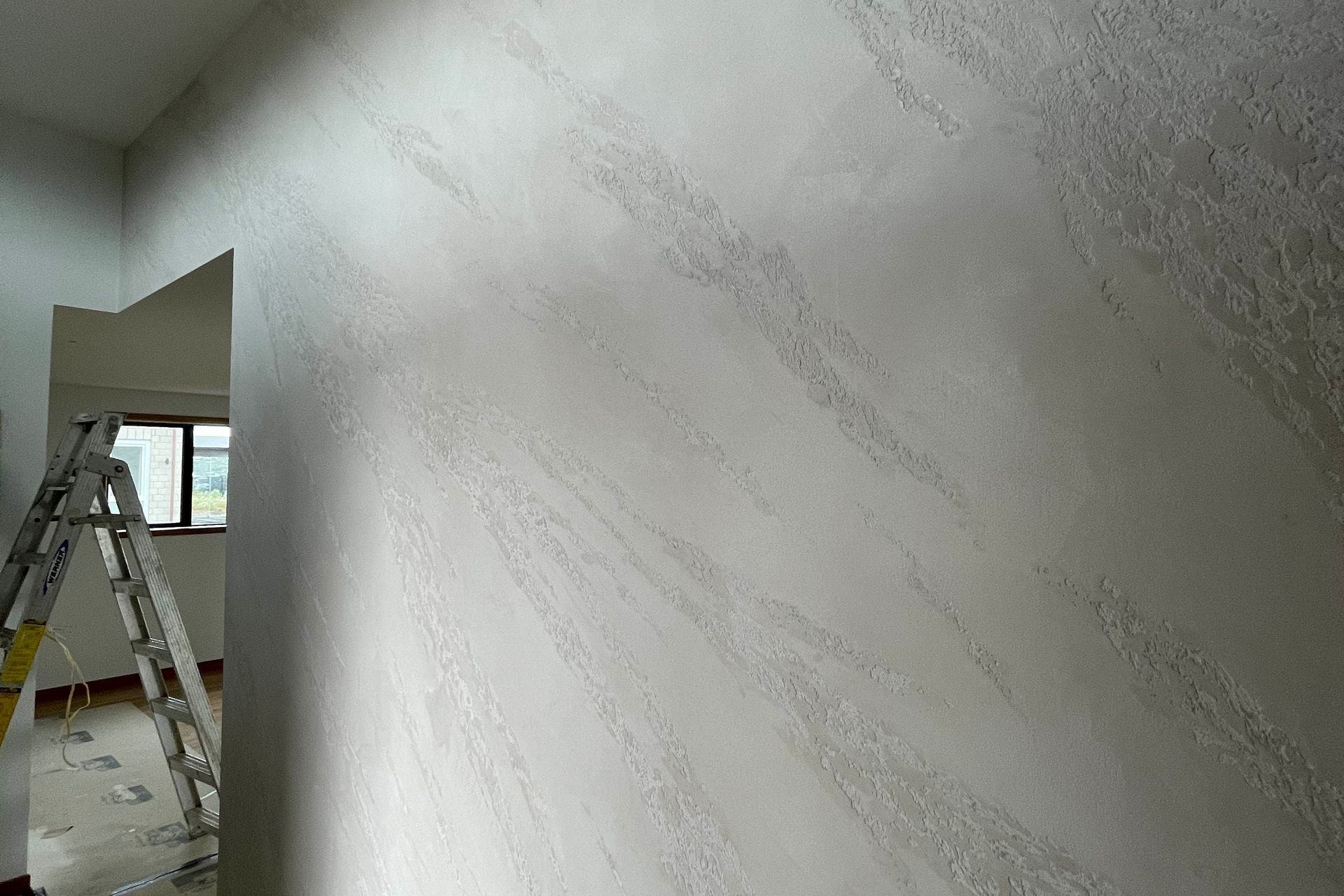 Feature wall, Split stone