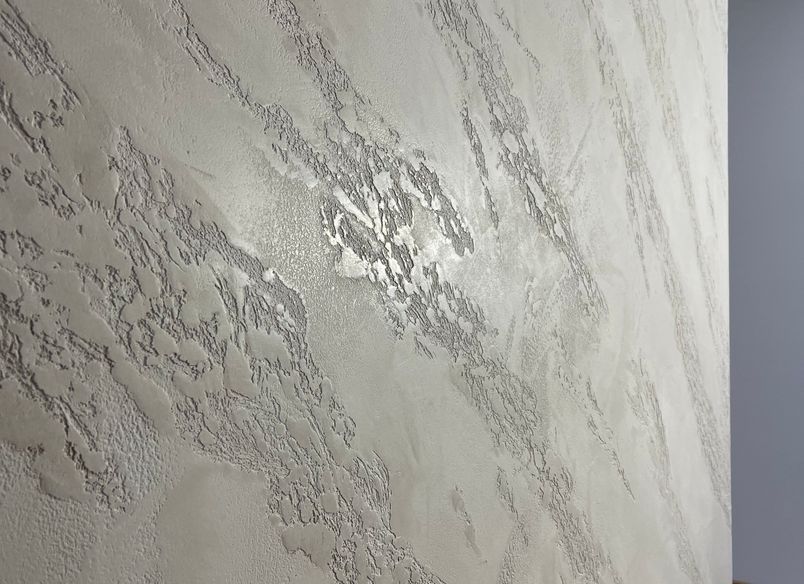 Feature wall, Split stone