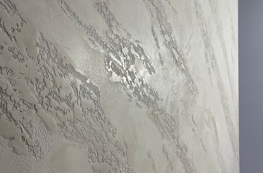 Feature wall, Split stone