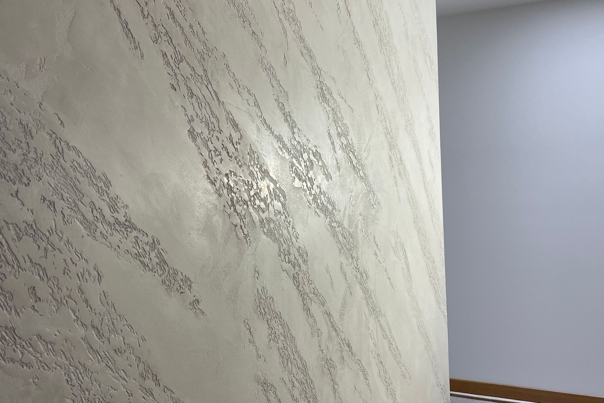 Feature wall, Split stone