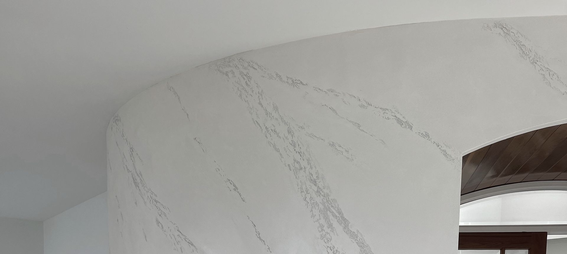 Curved Wall, Split Stone banner