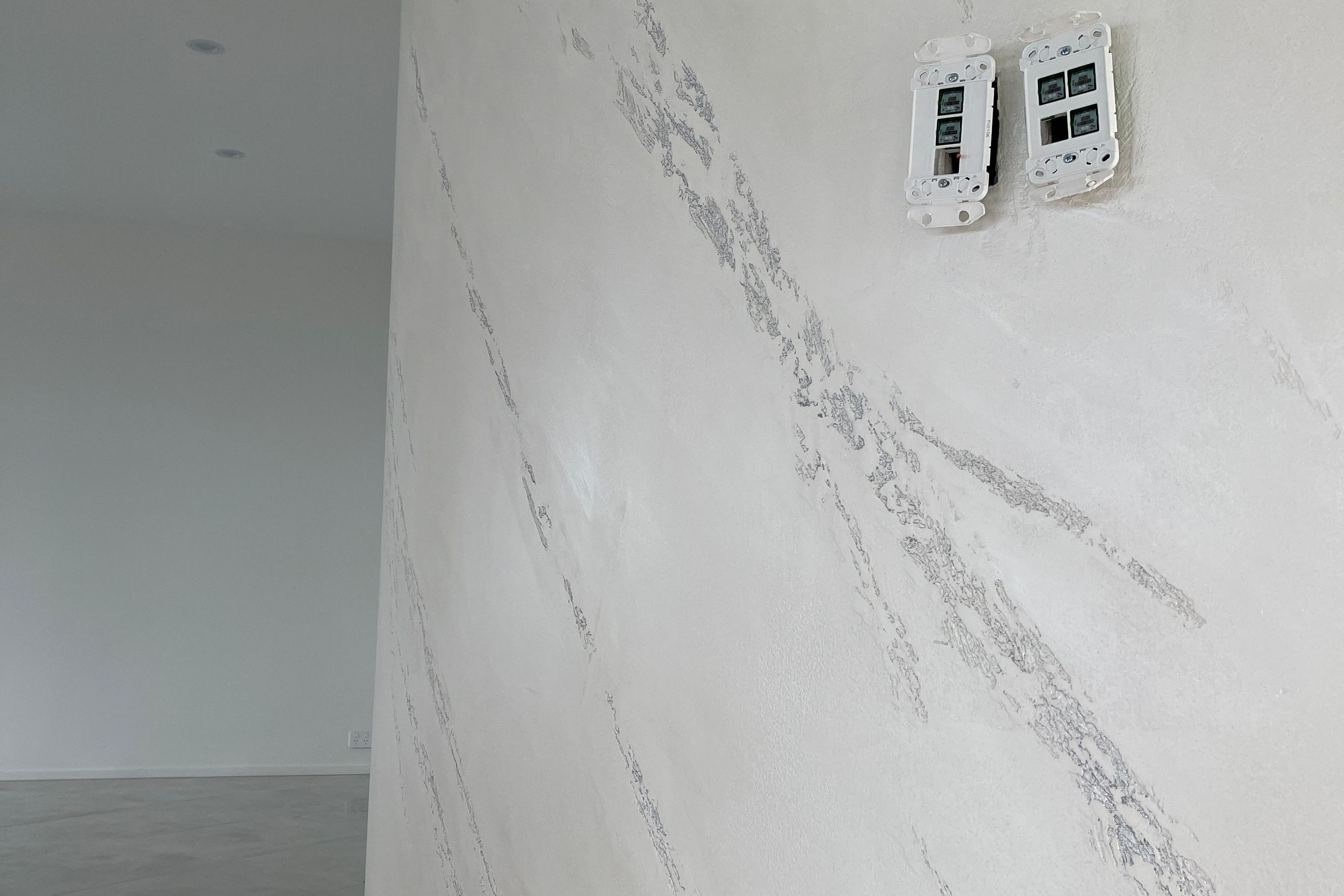 Curved Wall, Split Stone