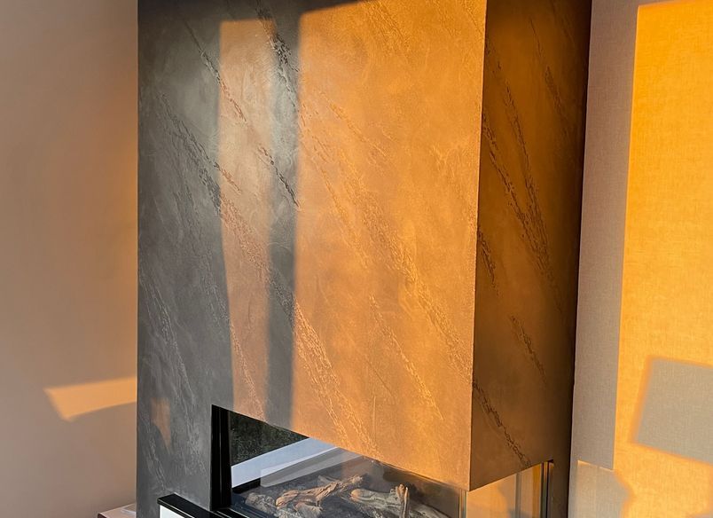 Fireplace, Split Stone