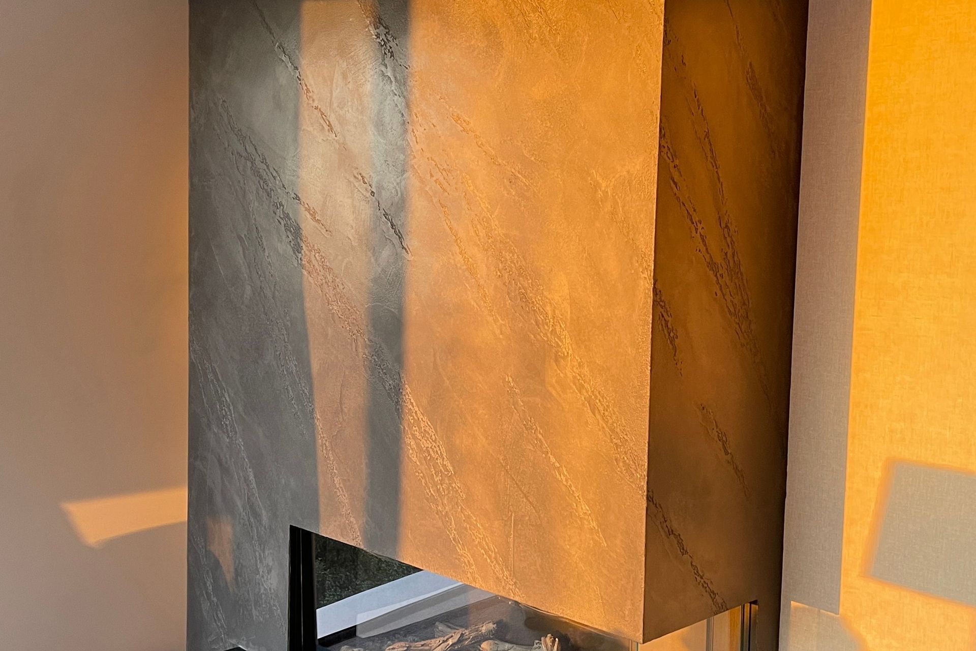 Fireplace, Split Stone