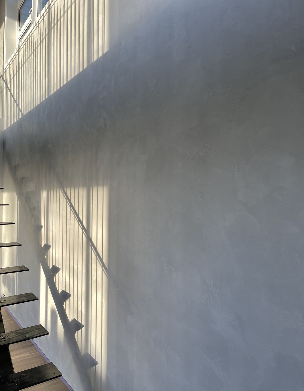 Resistone microcement stairway