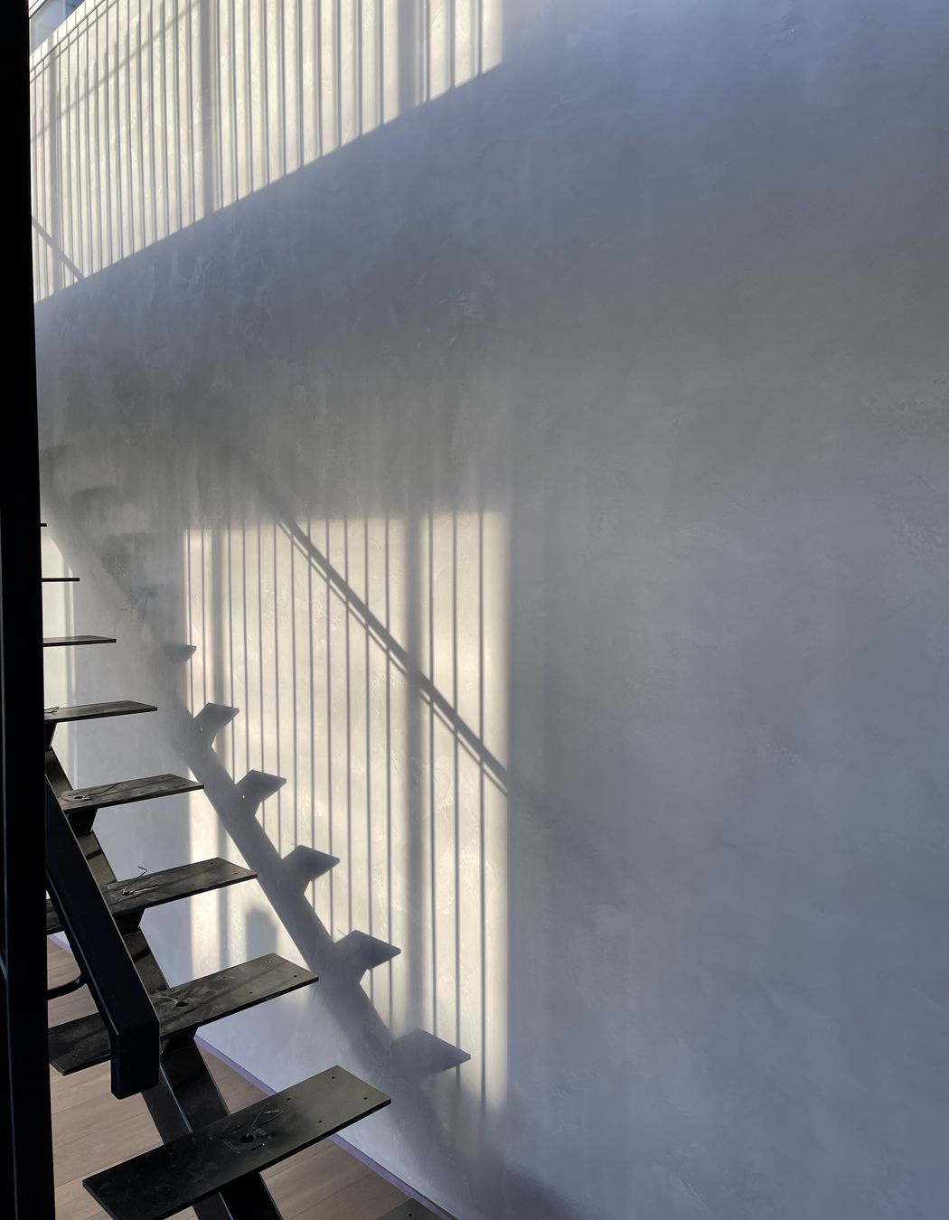 Resistone microcement stairway