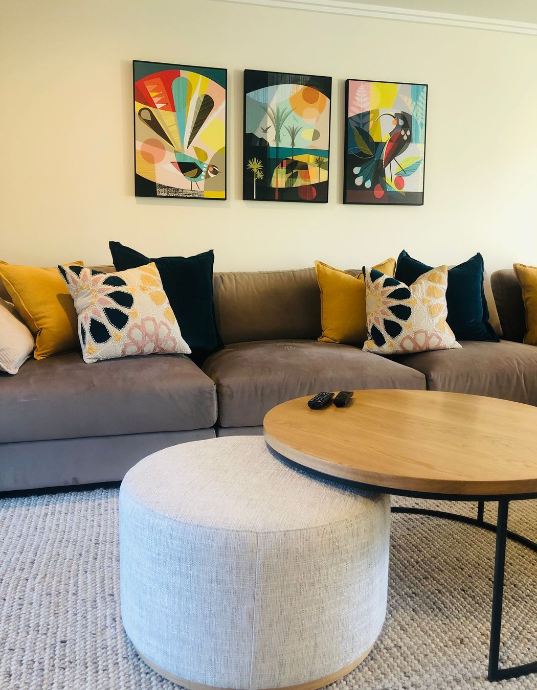 Contemporary Rural Living Room