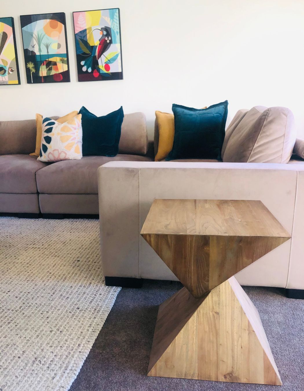 Contemporary Rural Living Room
