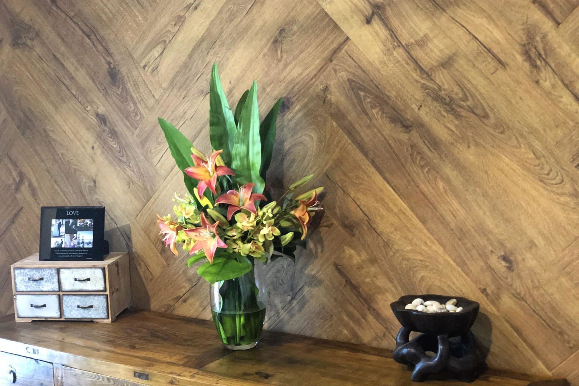 Home Office Feature Wall