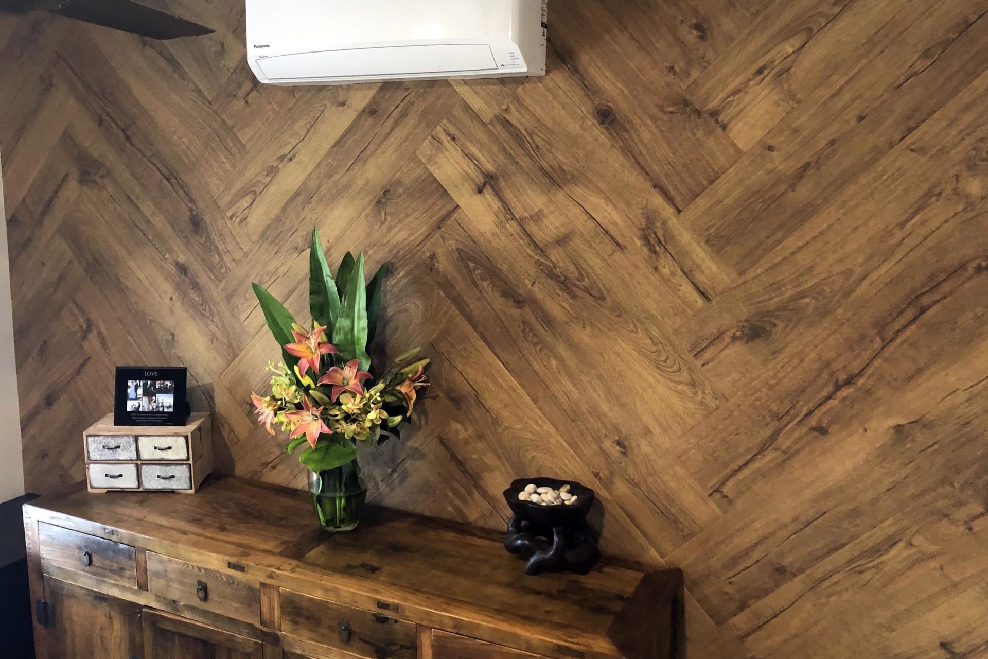 Home Office Feature Wall