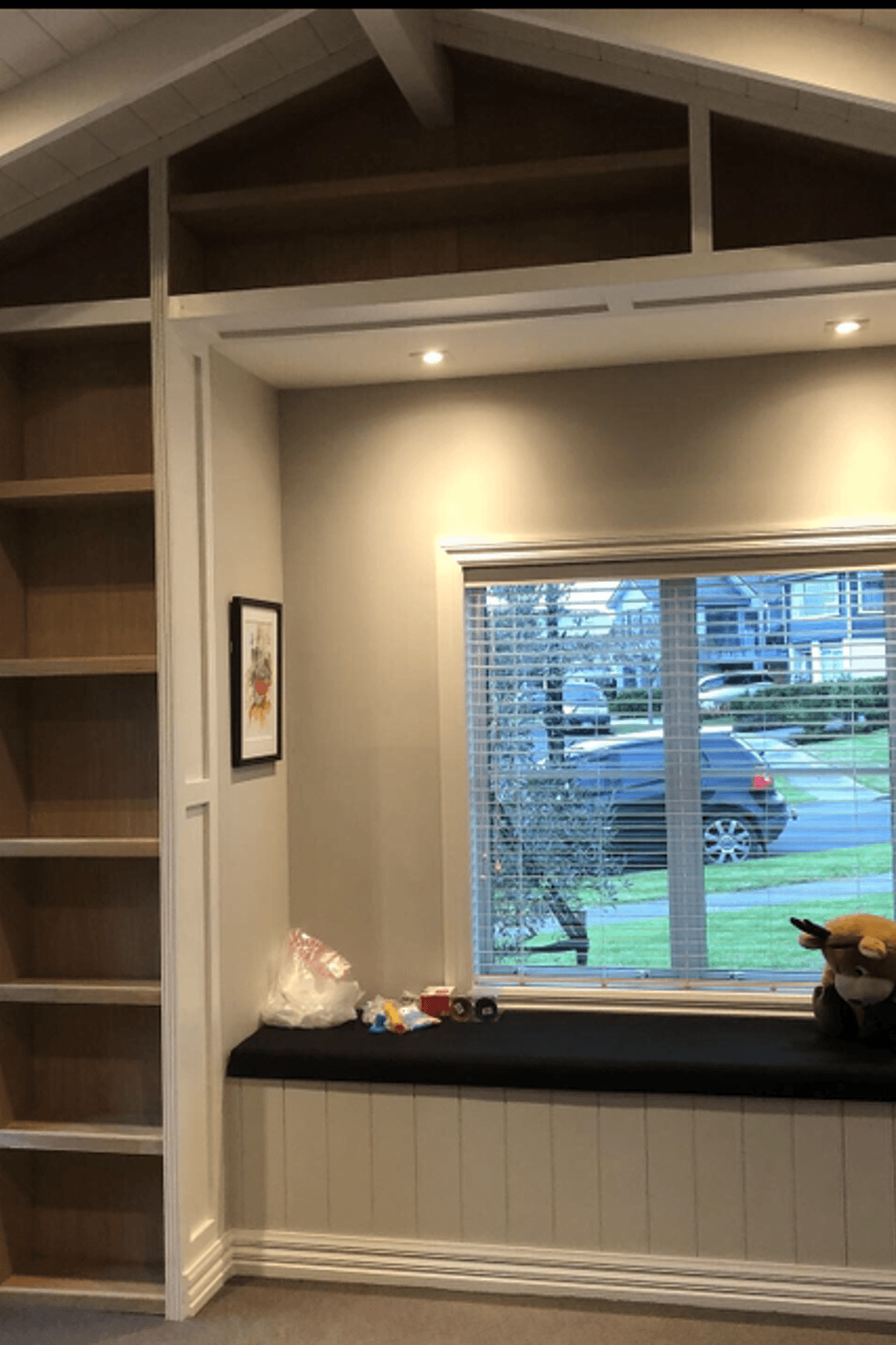 book shelves