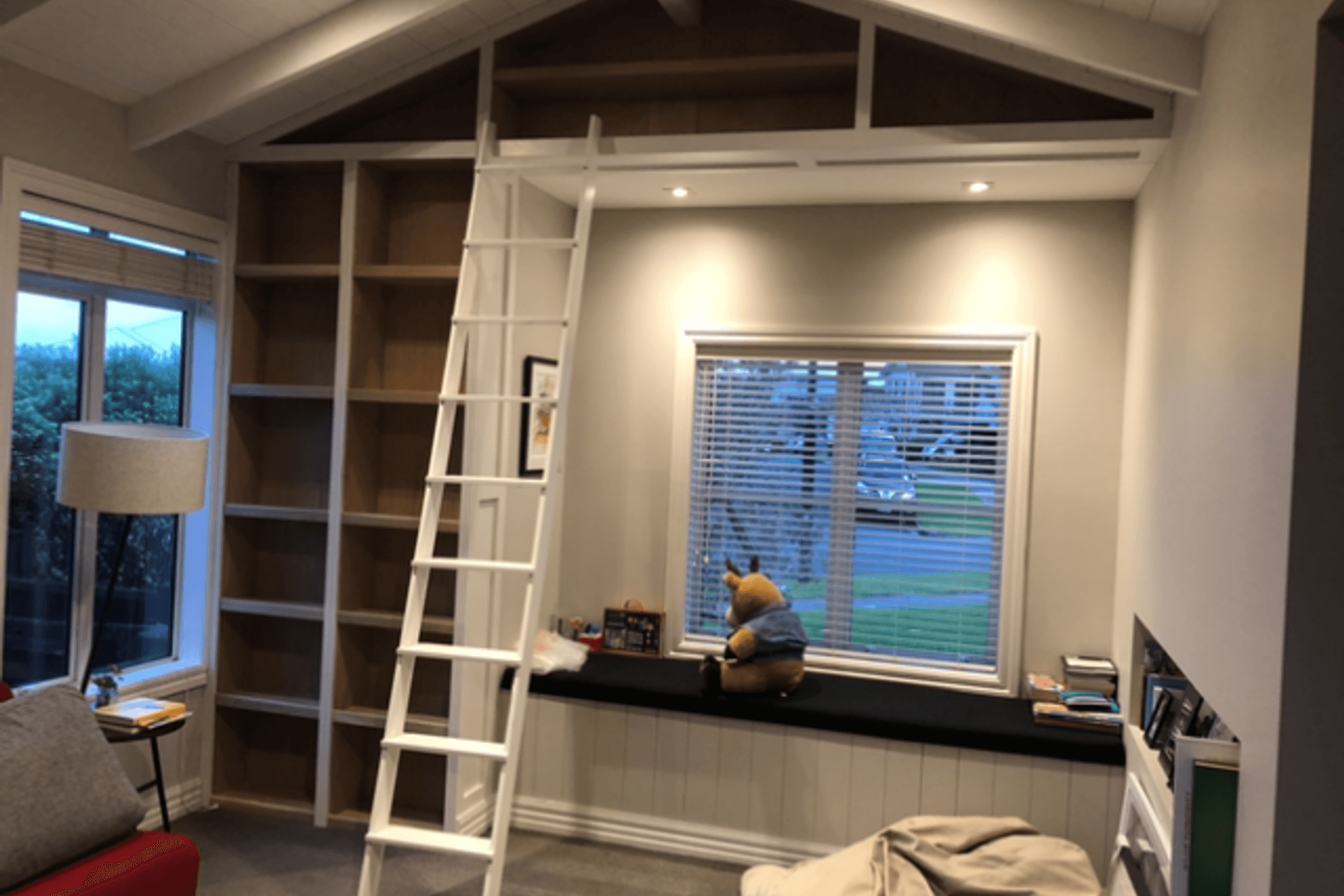 book shelves