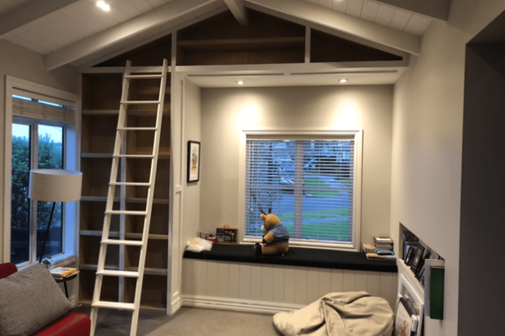 book shelves