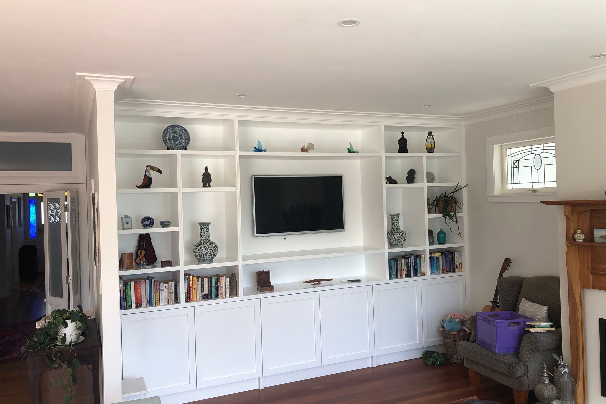 book shelves