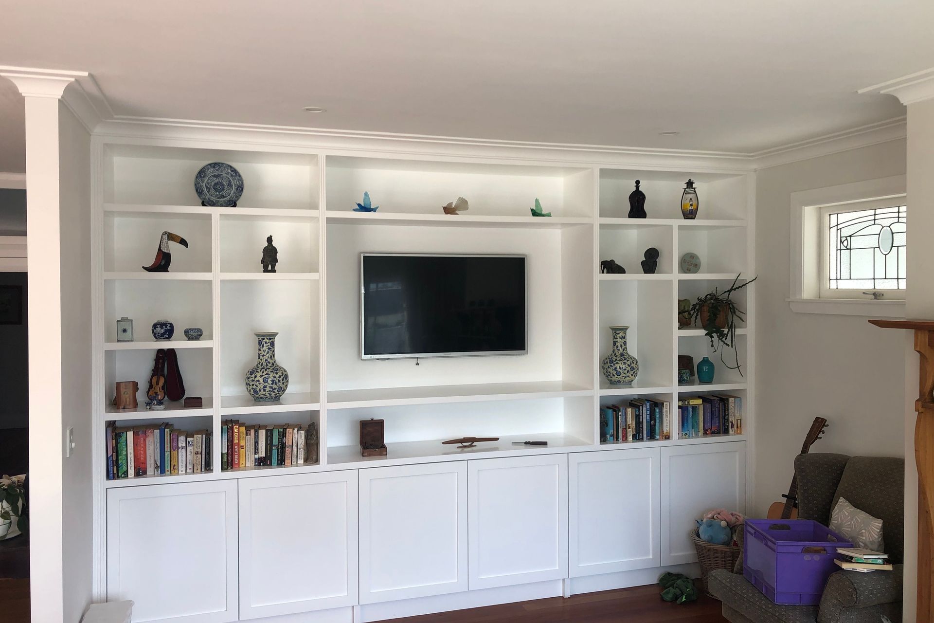 book shelves