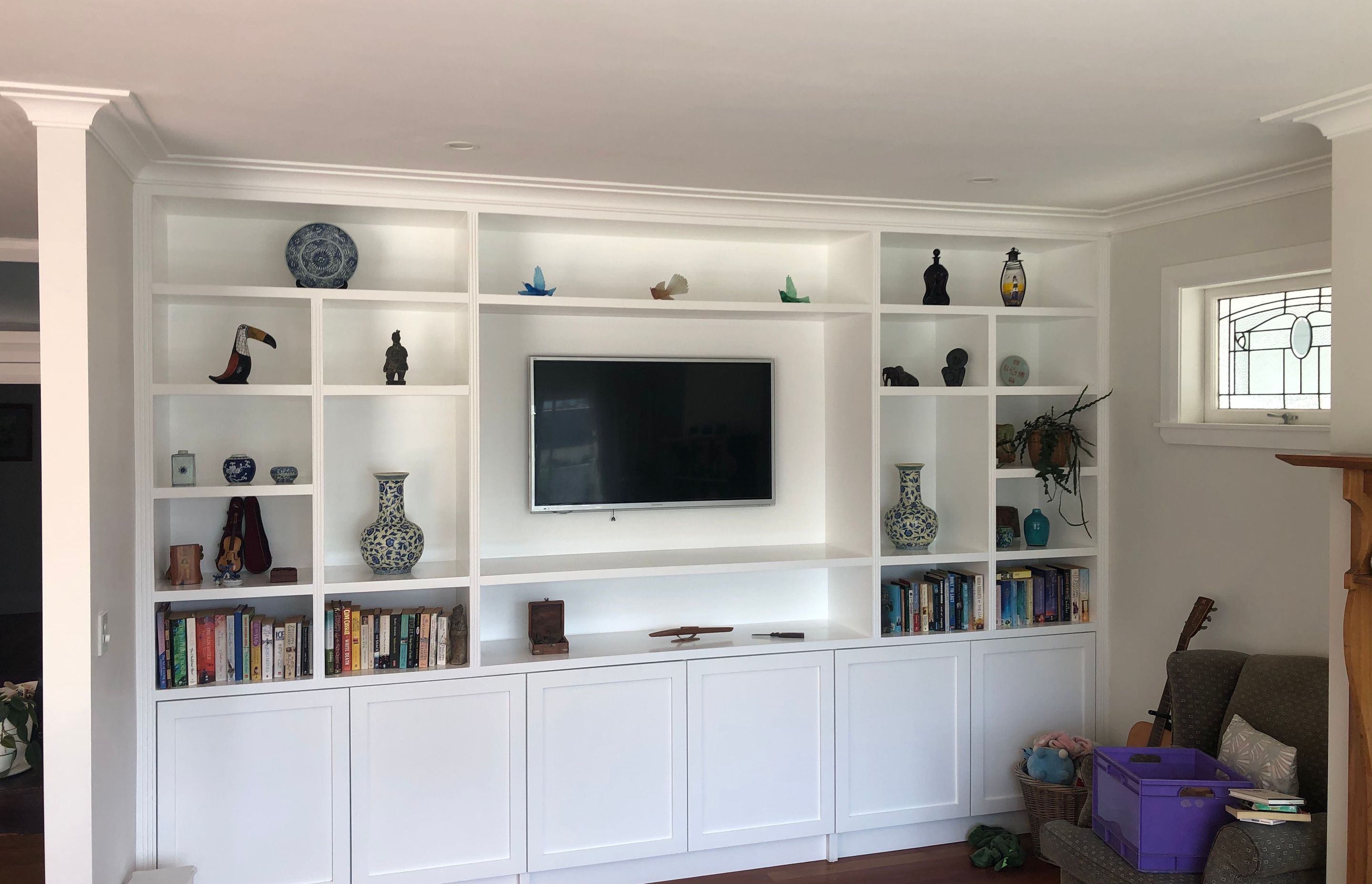 book shelves