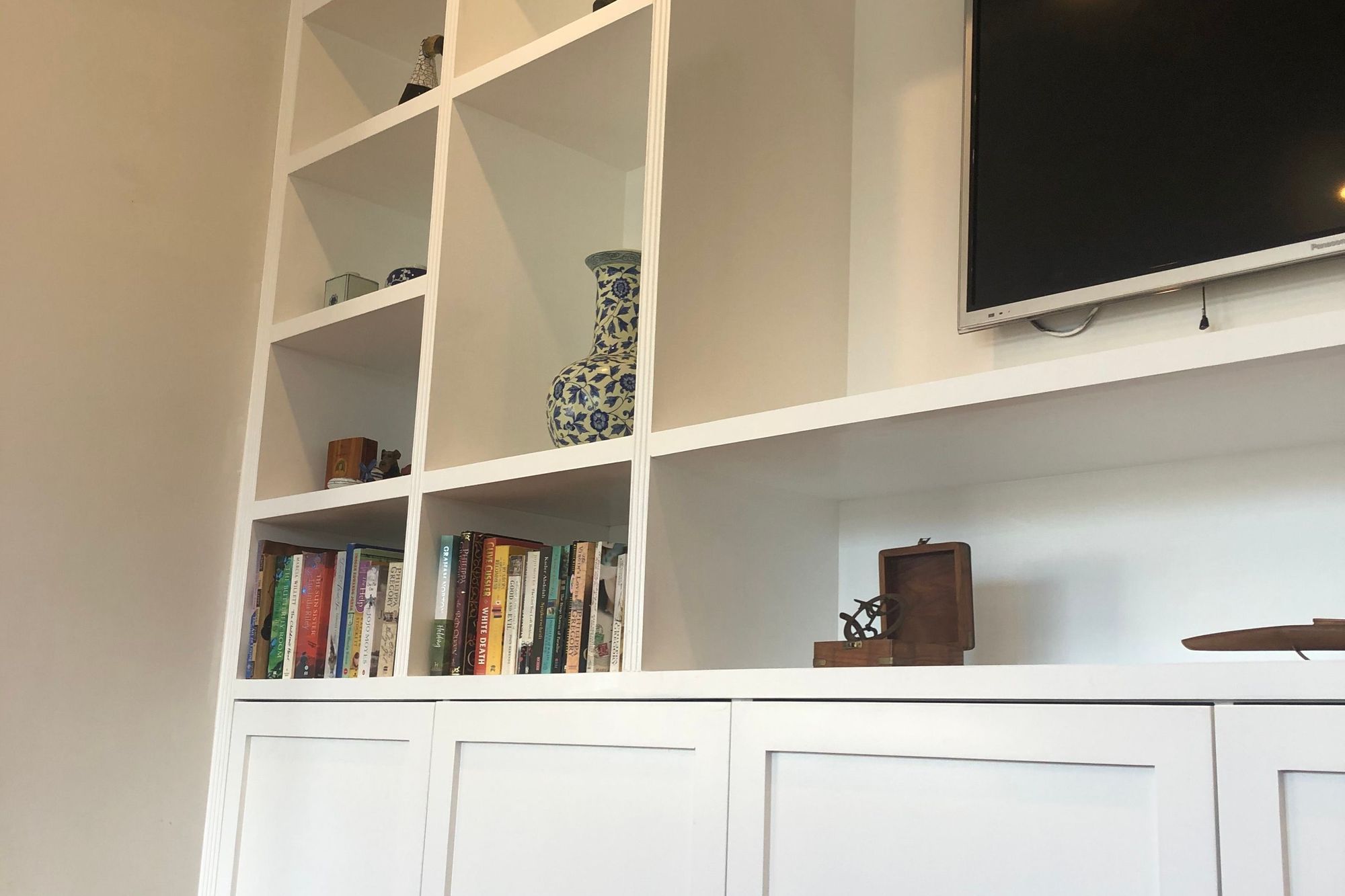 book shelves
