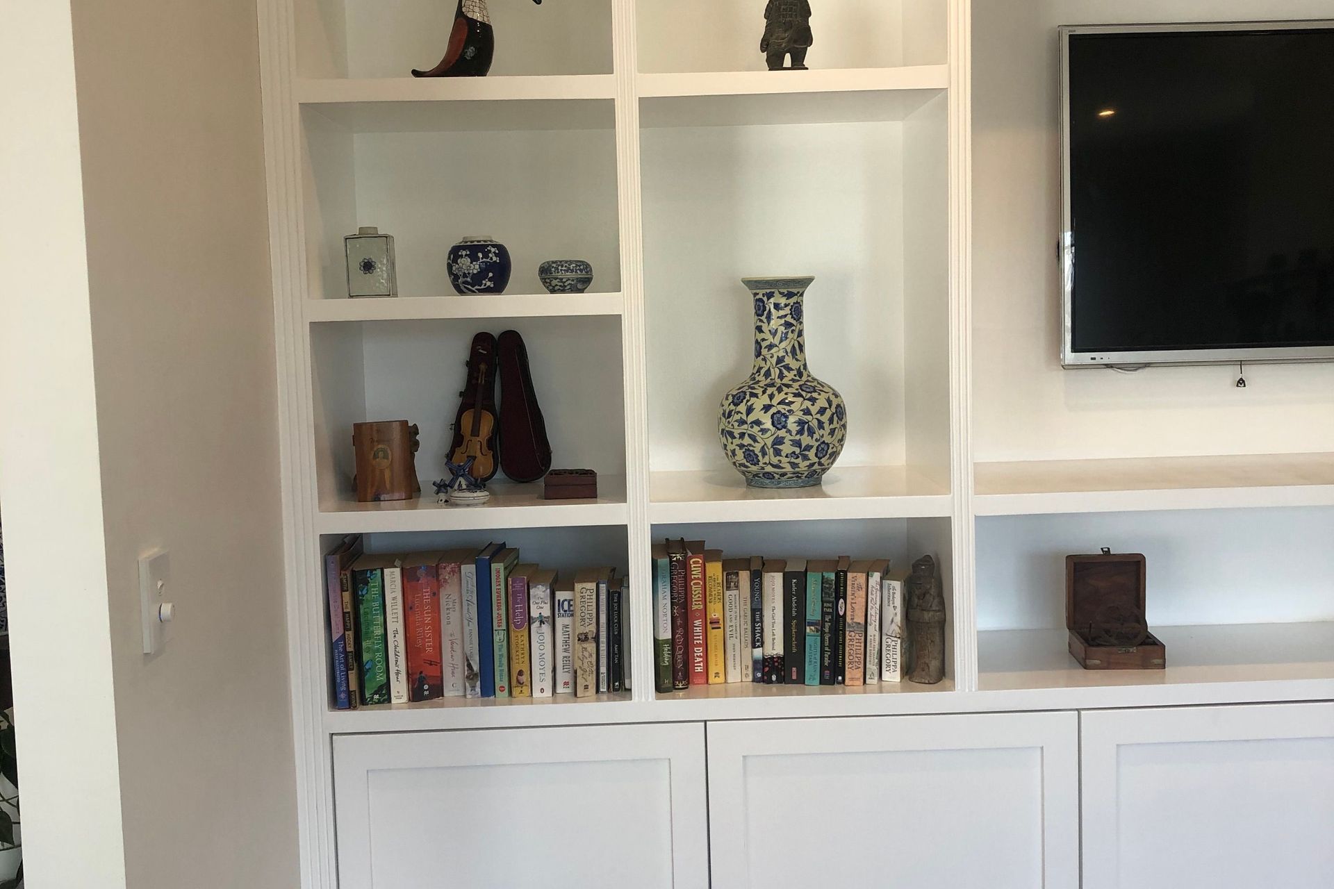 book shelves