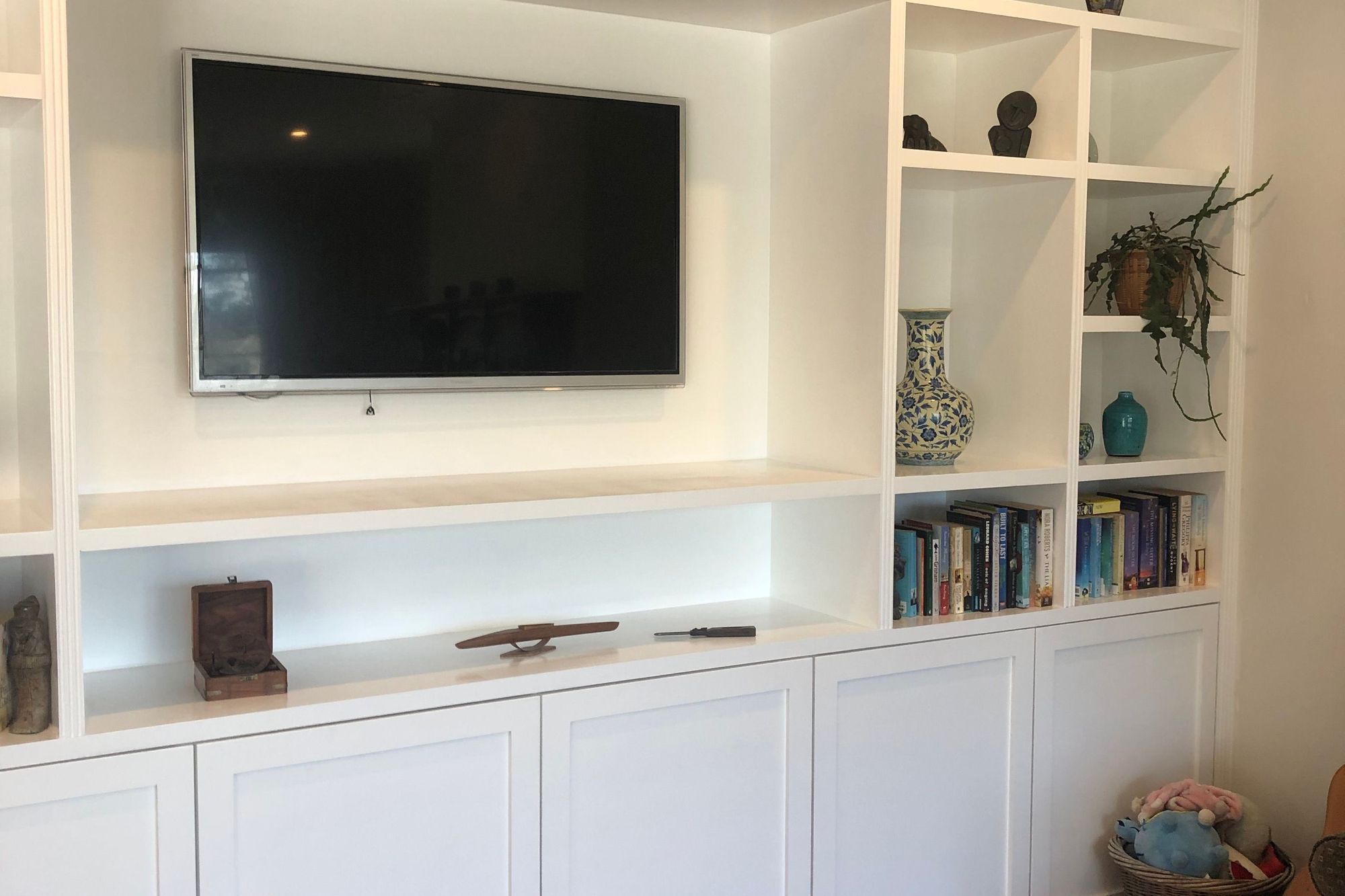 book shelves