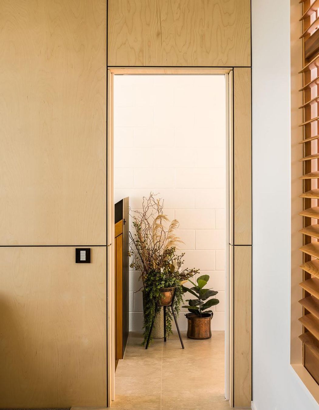 Control4 Switches used to control heating, lighting and sound system in one convenient place.