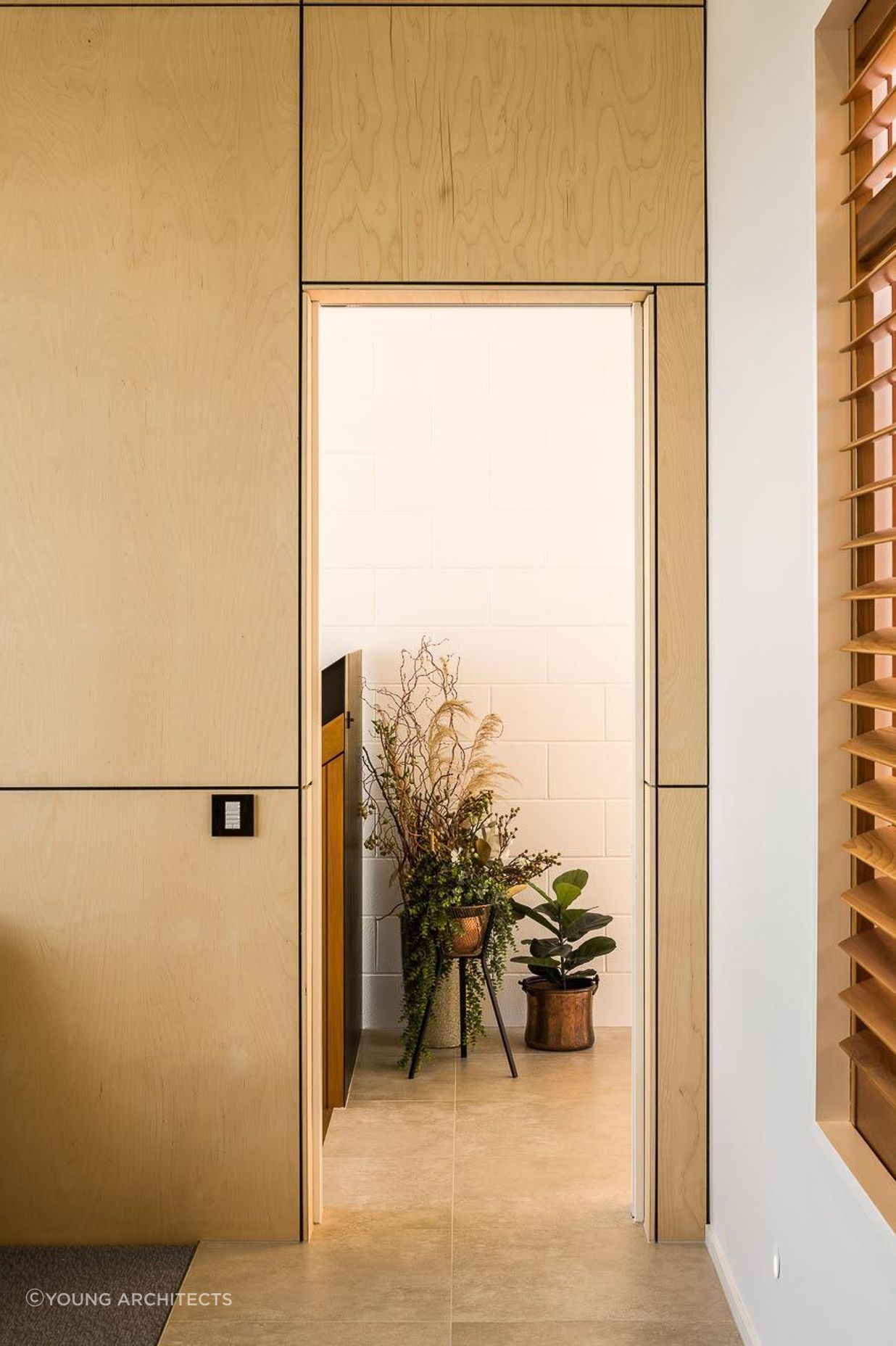 Control4 Switches used to control heating, lighting and sound system in one convenient place.