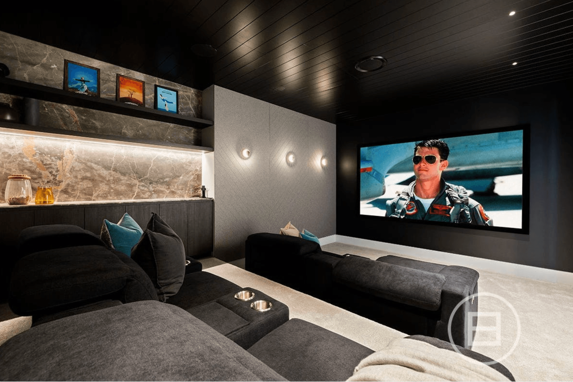 Allowing the family to immerse in the ultimate cinematic experience within this home state-of-the-art theater, where cutting-edge technology and luxurious comfort converge to transport to a world of captivating entertainment