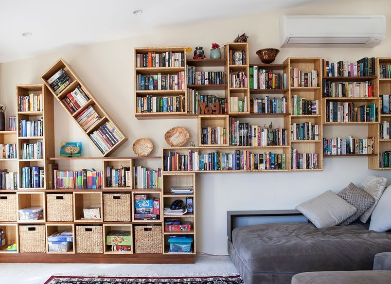 Quirky Bamboo Bookshelves