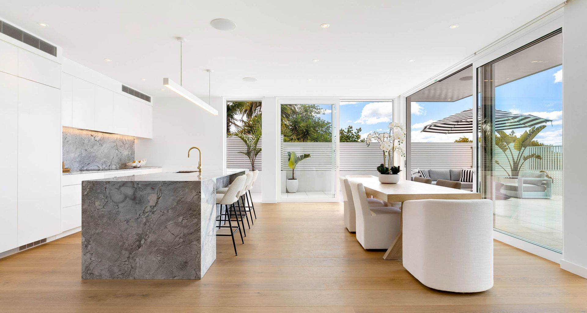 St Heliers Residence - Wide Plank Flooring
