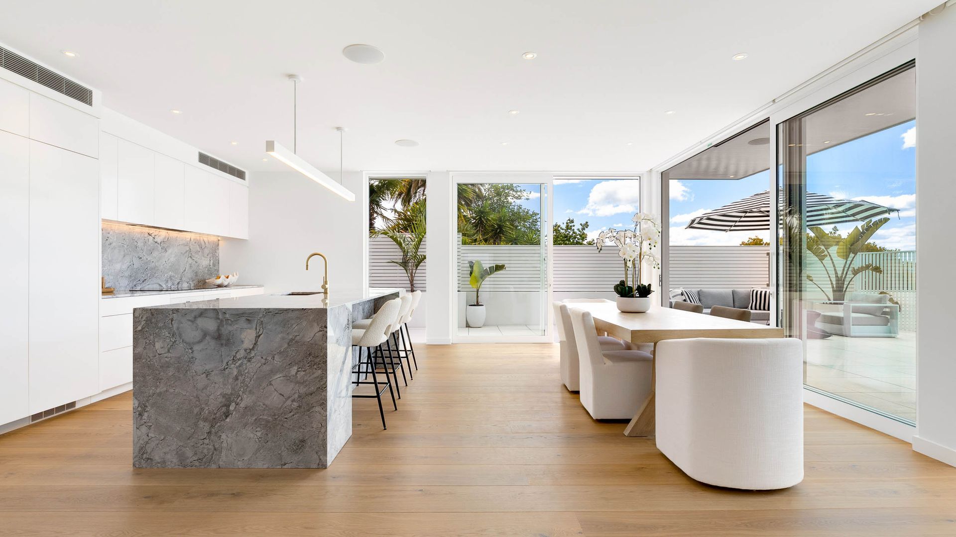 St Heliers Residence - Wide Plank Flooring