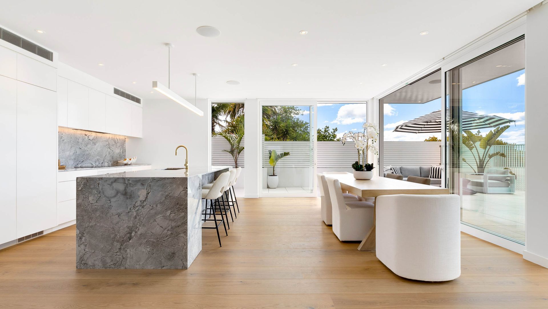 St Heliers Residence - Wide Plank Flooring