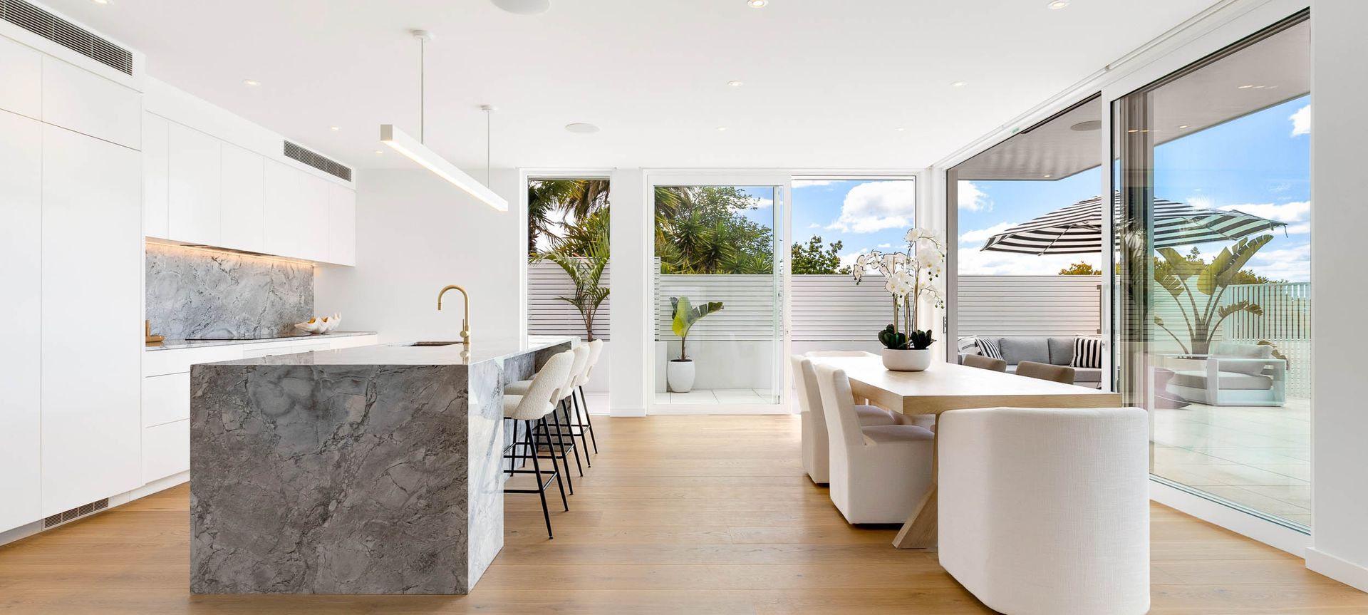 St Heliers Residence - Wide Plank Flooring