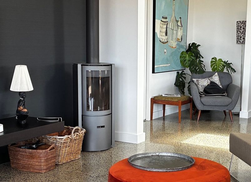 New Build with Wood Fireplace