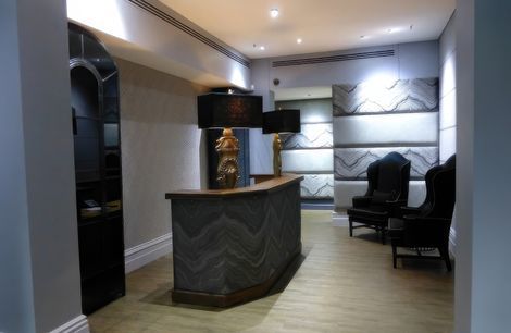 Modernist Boardroom Interior