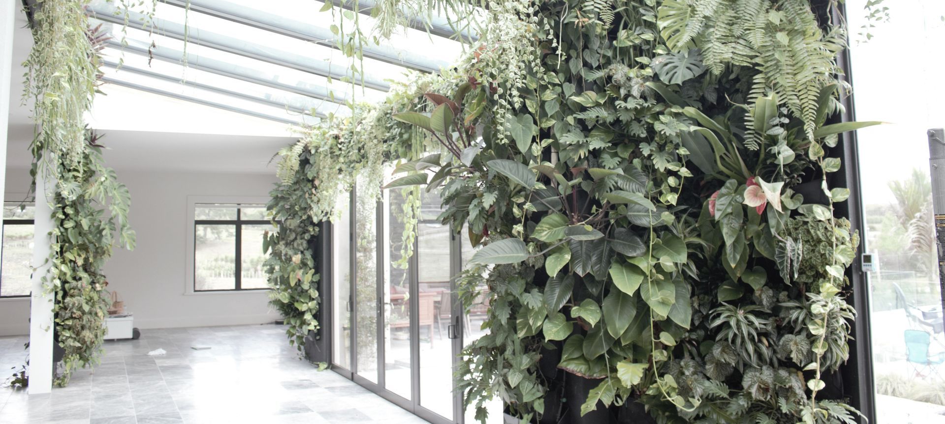 Private Home - Live Plant Wall Installation banner