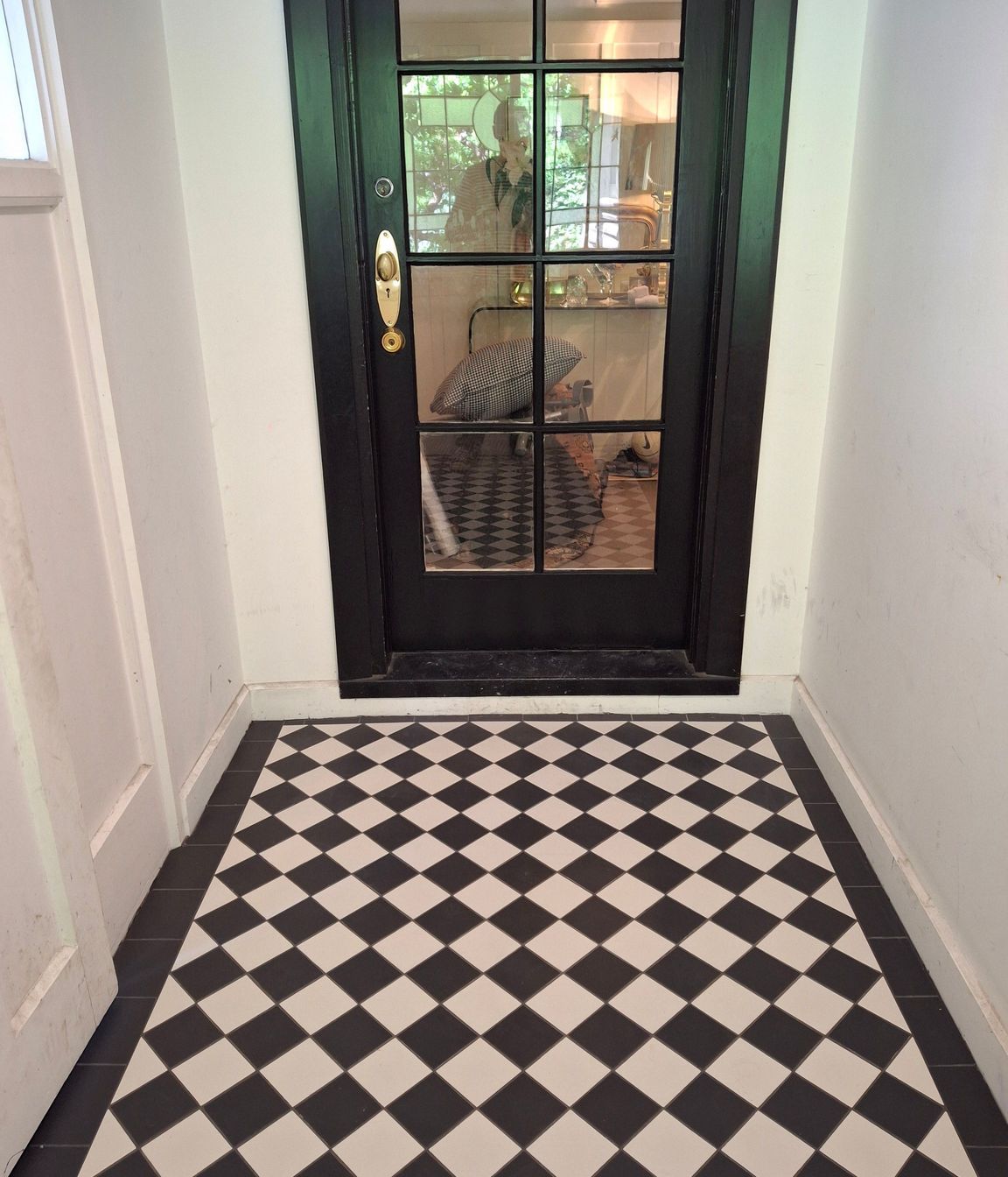 Tessellated floor of Winckelmans Tiles - 100 x 100mm