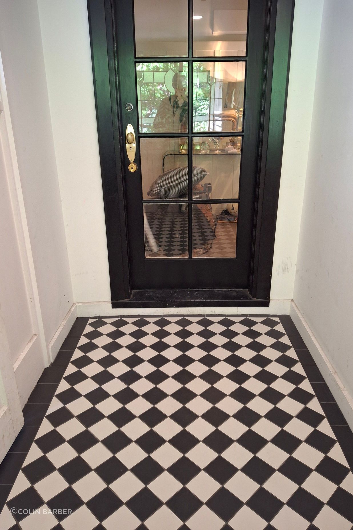 Tessellated floor of Winckelmans Tiles - 100 x 100mm