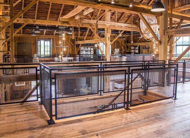 Barn Home Wire Mesh Railing