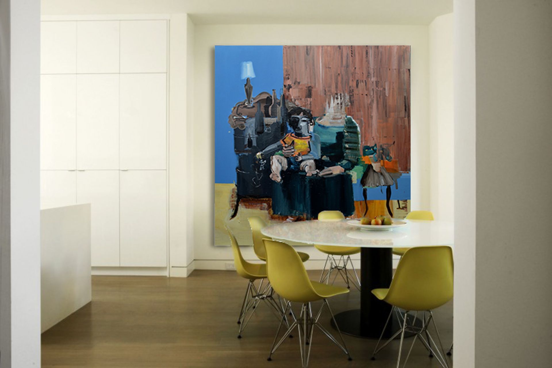 The bounce and depth of Naples Yellow. Timeless elegance.