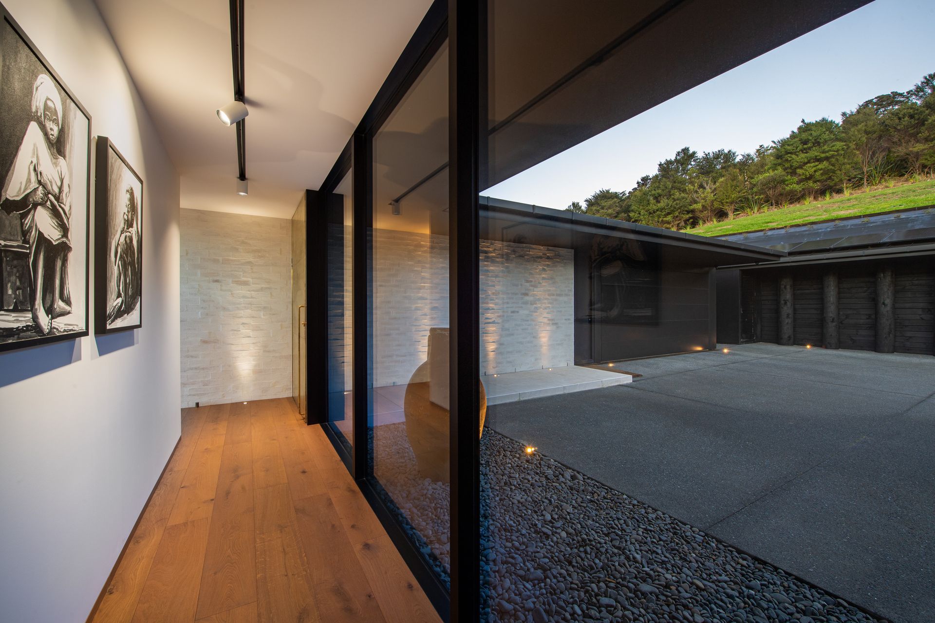 Coatesville Home - 220x21mm Light Feature Grade Engineered European Oak flooring, prefinished in "Bourbon" Rubio Monocoat oil and Ciranova Titan Hardwax