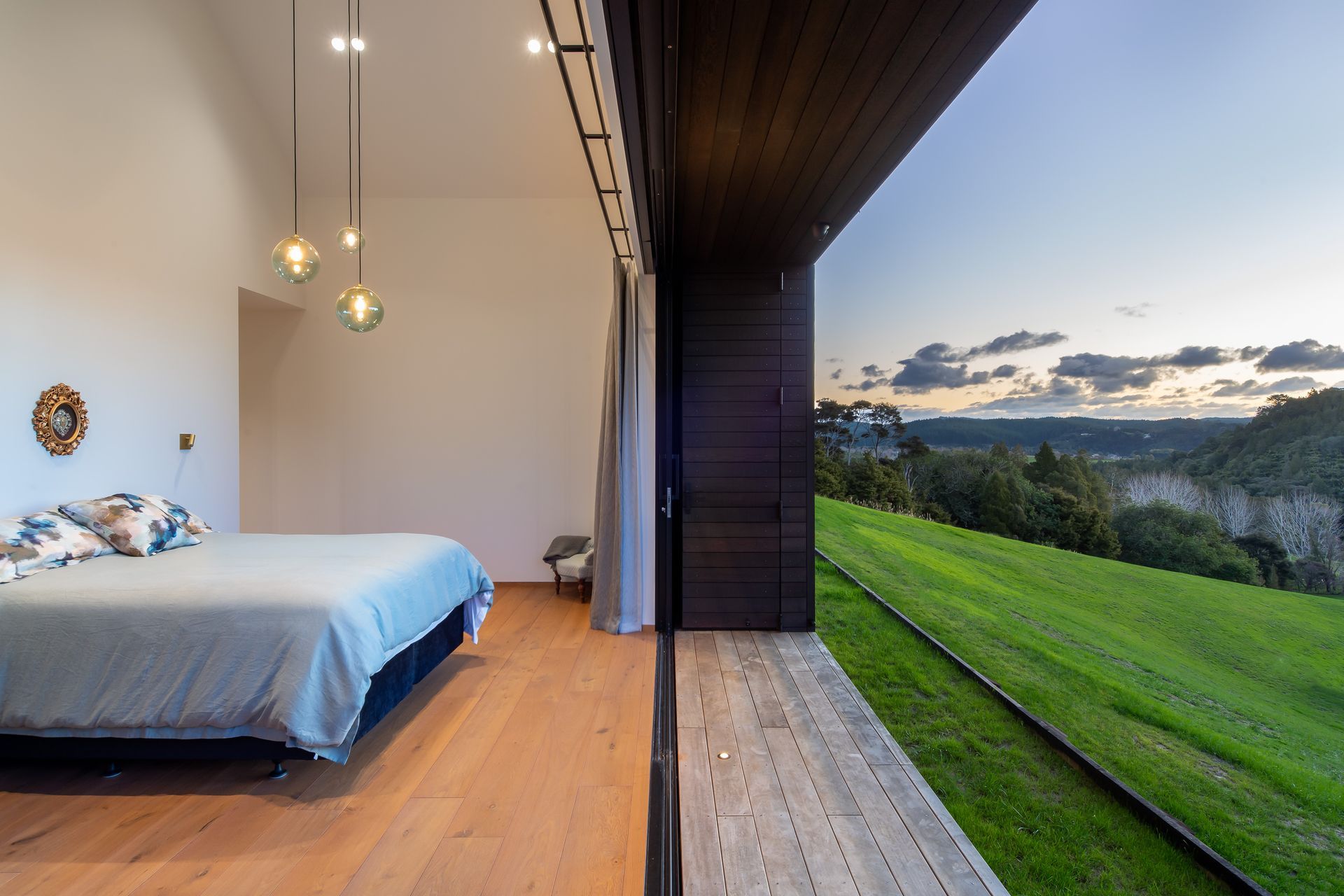 Coatesville Home - 220x21mm Light Feature Grade Engineered European Oak flooring, prefinished in "Bourbon" Rubio Monocoat oil and Ciranova Titan Hardwax