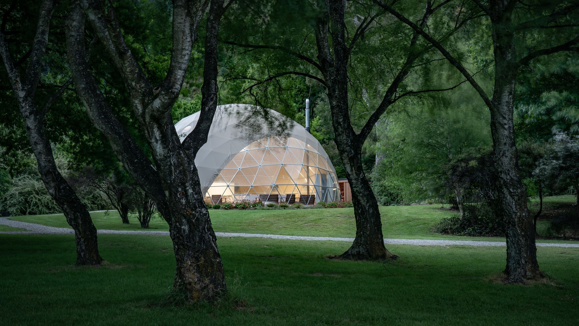 Cross Hill 'Beehive' Events Dome banner