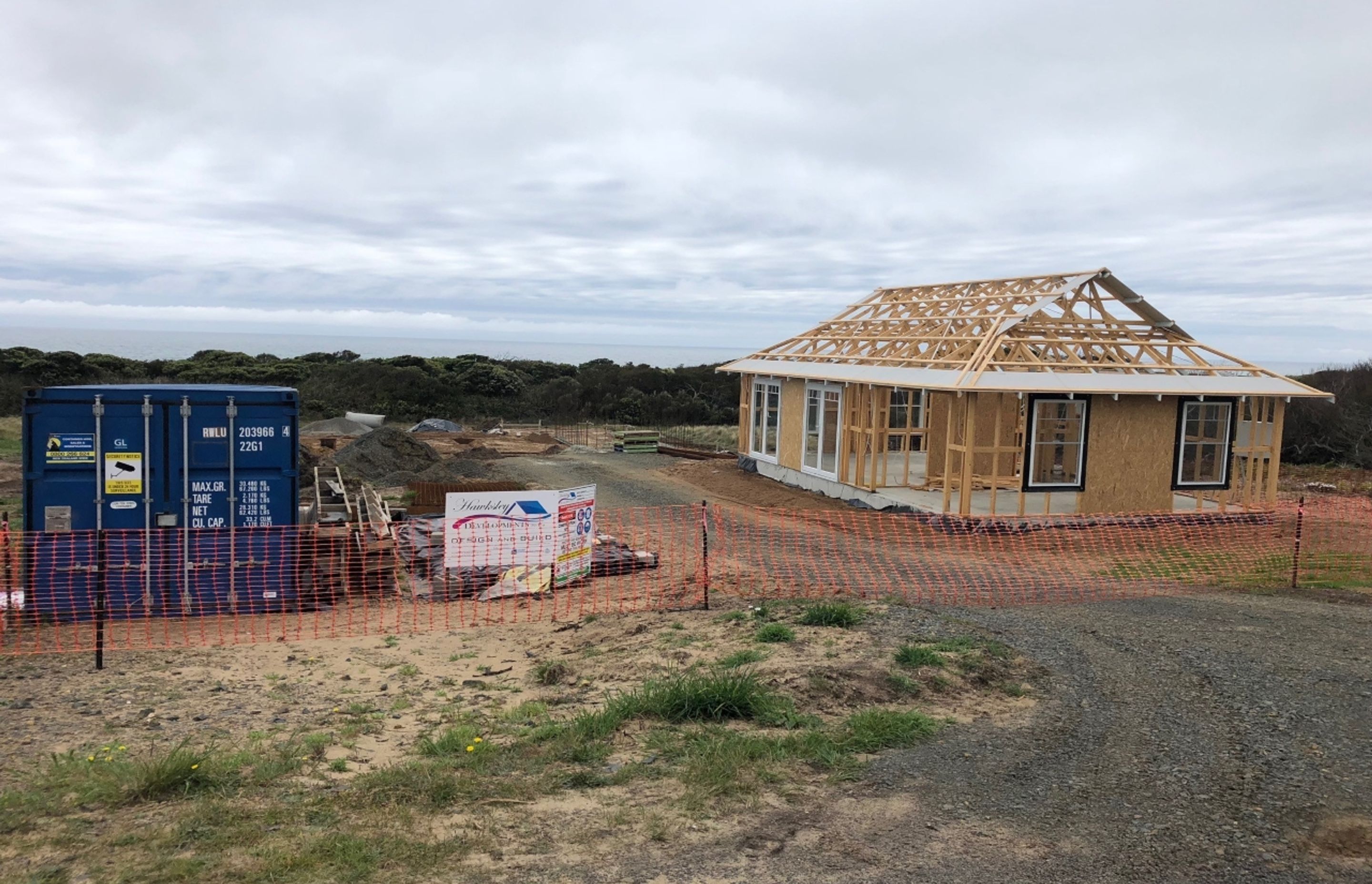 Cottage Preparation for Roof. Photography: Hawksley Developments