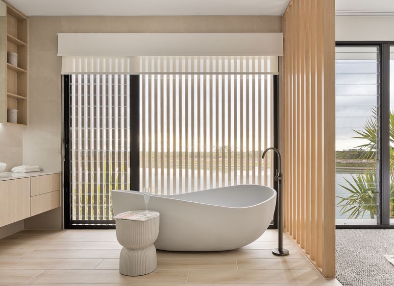 Modern coastal bathrooms