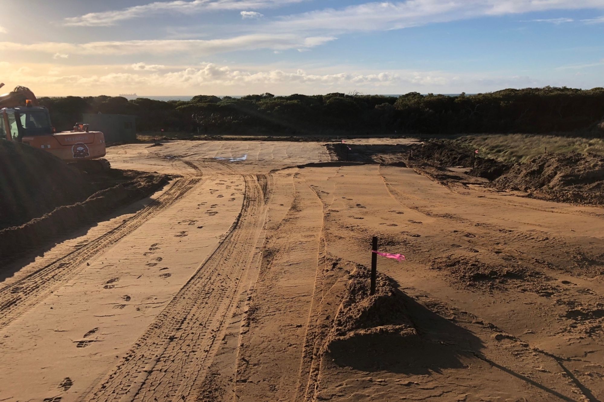 Compaction and Building Preparation. Photography: Hawksley Developments