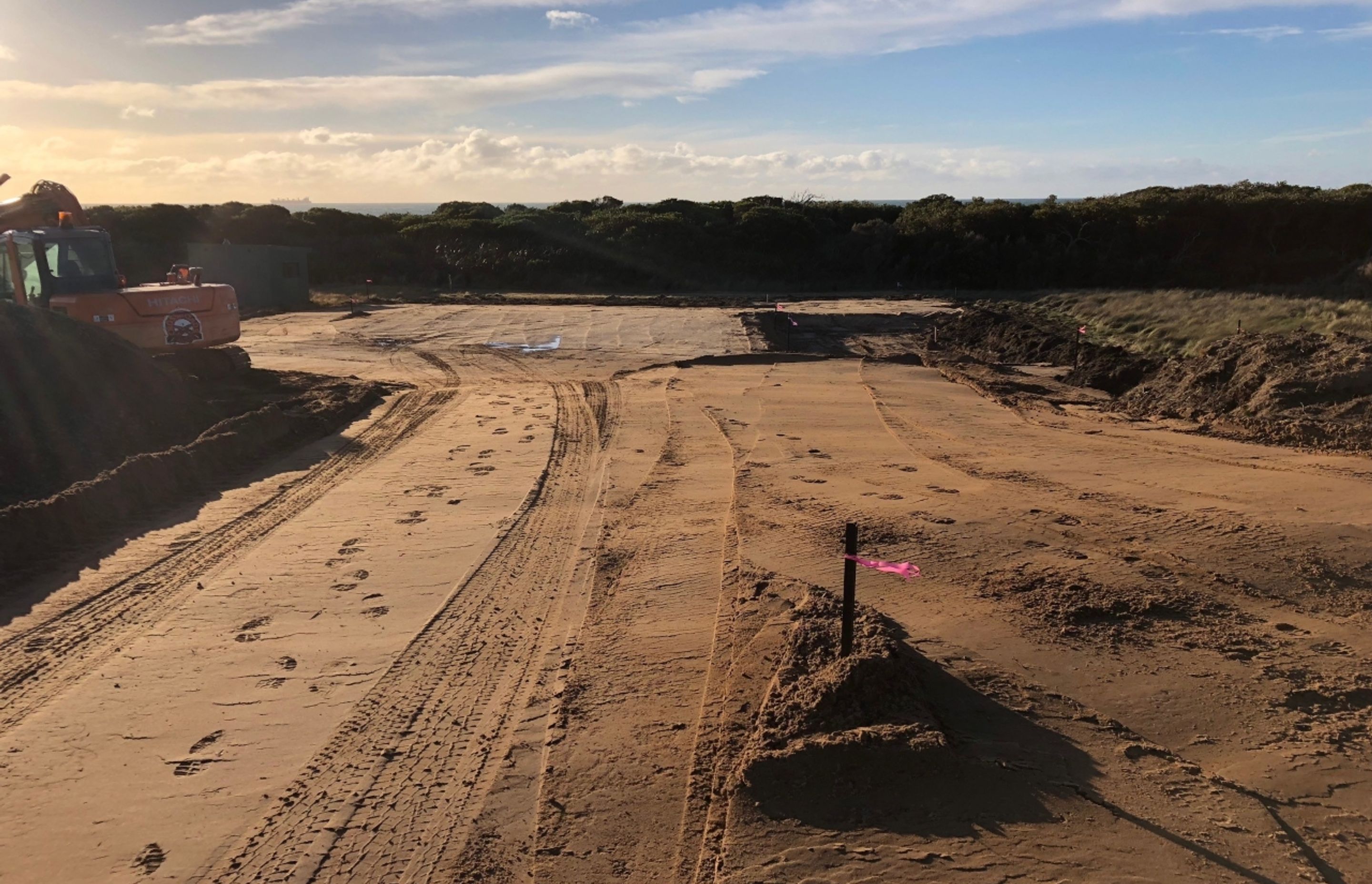 Compaction and Building Preparation. Photography: Hawksley Developments