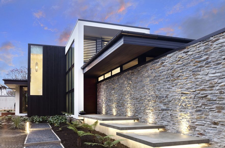 Stone schist family home