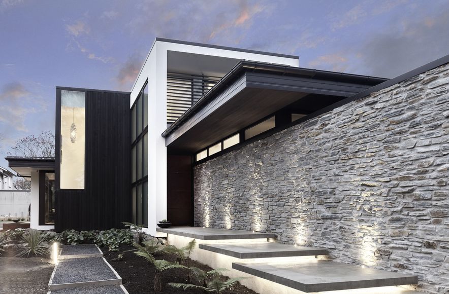 Stone schist family home