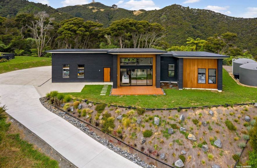 Industrial Black Barn Home