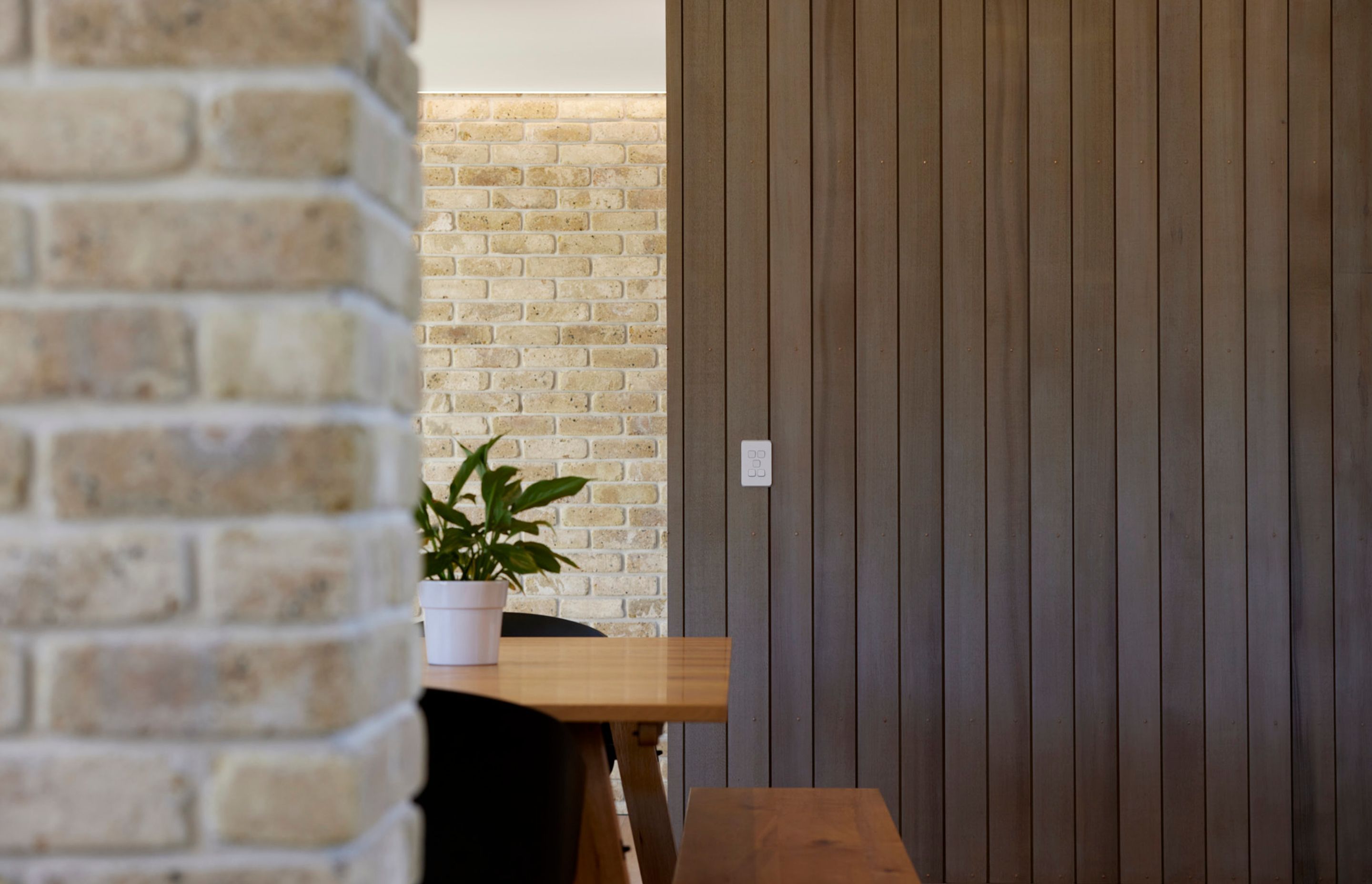 Country Brick & Cedar home