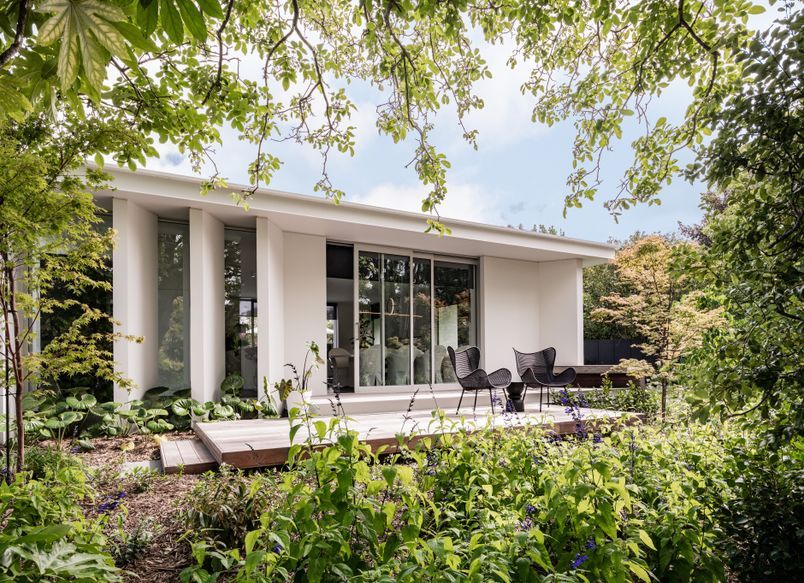 Maple Courtyard House